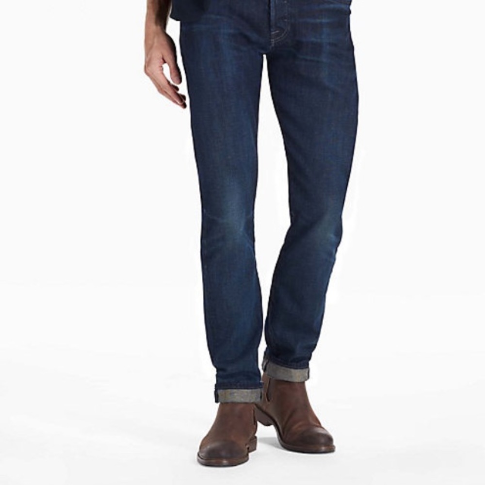 Lucky 🍀 Brand Authentic Skinny Jean Dark -34 x 30